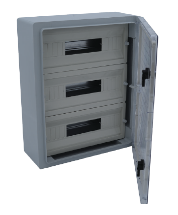 Корпус щита распределительного 400x500x175мм, Din-рейки 51M (3х17), навесной, пластик | код CP5114 | CETINKAYA PANO Корпус щита распределительного 400x500x175мм, Din-рейки 51M (3х17), навесной, пластик | код CP5114 | CETINKAYA PANO