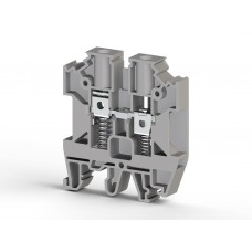 304 510, Клеммник на DIN-рейку с пружиной 6мм.кв. (серый), AVK-Y6 | код 0.0.0.3.04510 | KLEMSAN 304 510, Клеммник на DIN-рейку с пружиной 6мм.кв. (серый), AVK-Y6 | код 0.0.0.3.04510 | KLEMSAN