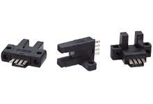 Фотодатчик на пересечение луча, 6.6х22.2х25мм, щель 5мм, выход NPN NO или NC, 5-24VDC | код BS5-K1M | AUTONICS