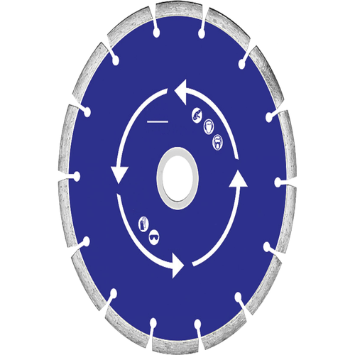 Диск отрезной алмазный сегментный (сухая и влажная резка) 230х2.4х7.0х22.2 мм | код 37215М | FIT