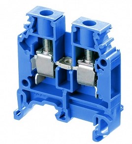 Клемма винтовая M10/10.N, 10мм.кв., синяя | код 1SNA125120R1100 | TE Connectivity Клемма винтовая M10/10.N, 10мм.кв., синяя | код 1SNA125120R1100 | TE Connectivity