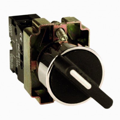 Переключатель XB2-BJ33 черный 3 положения I-0-II длинная ручка 2НО (ANDELI) | код ADL10-010 | ANDELI Переключатель XB2-BJ33 черный 3 положения I-0-II длинная ручка 2НО (ANDELI) | код ADL10-010 | ANDELI