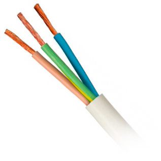 Провод ПВС 4х2.5 ГОСТ (5м) белый | код SQ0118-0056 | РЭМЗ ТМ Провод ПВС 4х2.5 ГОСТ (5м) белый | код SQ0118-0056 | РЭМЗ ТМ