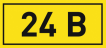 Наклейка 24В 10х15мм HLT | код 081-26-05 | HLT