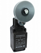 Выключатель путевой ВП 36-2539П-66 У2, рычаг с резиновым роликом диам. 50 мм, 1з+1р, инерционный, 30х60 мм, без сальника, 3А, IP66 (ЭТ) | код ET010896 | Электротехник