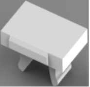 Маркировка клемм, ширина 12 мм, 5 маркировочных элементов, белая KN12-BLANK | код 3904080000 | Elmex