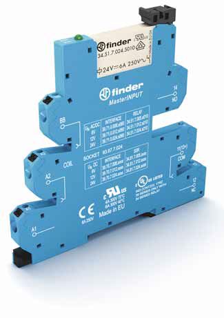 Интерфейсный модуль (сборка 34.51.7.060.5010 + 93.67.8.230), электромеханические реле, серия MasterINPUT, 1CO 6A, контакты AgNi+Au, питание 230-240В AC, категория защиты IP20, безвинтовые клеммы Push-in | код 397182305060 | FINDER Интерфейсный модуль (сборка 34.51.7.060.5010 + 93.67.8.230), электромеханические реле, серия MasterINPUT, 1CO 6A, контакты AgNi+Au, питание 230-240В AC, категория защиты IP20, безвинтовые клеммы Push-in | код 397182305060 | FINDER