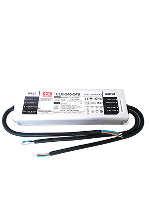 Источник питания AC-DC, 243Вт, IP67, вход 180…528В AC, 47…63Гц/254…747В DC, ККМ, выход 54В/4.5А, изоляция 3750В AC, в кожухе 254.2х68х38.8 мм, -40…+70С, димминг 3 в 1 | код HVG-240-54B | MeanWell Источник питания AC-DC, 243Вт, IP67, вход 180…528В AC, 47…63Гц/254…747В DC, ККМ, выход 54В/4.5А, изоляция 3750В AC, в кожухе 254.2х68х38.8 мм, -40…+70С, димминг 3 в 1 | код HVG-240-54B | MeanWell