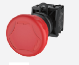 TS2010-0HL10 Модуль кнопки TS2, нажимная, аварийного останова, D40мм, крас., шт | код TS2010-0HL10 | SUPU
