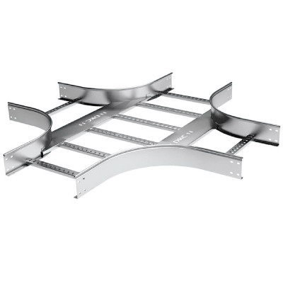 Х-ответвитель 50х500 R-300 в комплекте с крепежными элементами и соединительными пластинами, необходимыми для монтажа, горячеоцинков | код LX5305KHDZ | DKC Х-ответвитель 50х500 R-300 в комплекте с крепежными элементами и соединительными пластинами, необходимыми для монтажа, горячеоцинков | код LX5305KHDZ | DKC