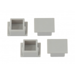 1612-3A Набор заглушек ЭРА 1612-3A для профиля CAB261 4 глухие | код Б0039432 | ЭРА