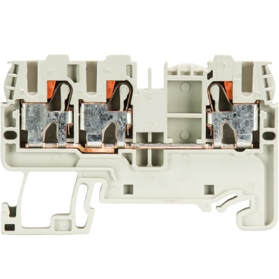 Проходная клемма, 3 точки подключения, тип фиксации провода: push in, номинальное сечение: 2,5/4 мм кв., 32A, 800V, ширина: 5 мм, цвет: серый, тип монтажа: DIN 35 | код 56.203.5055.0 | Wieland Проходная клемма, 3 точки подключения, тип фиксации провода: push in, номинальное сечение: 2,5/4 мм кв., 32A, 800V, ширина: 5 мм, цвет: серый, тип монтажа: DIN 35 | код 56.203.5055.0 | Wieland