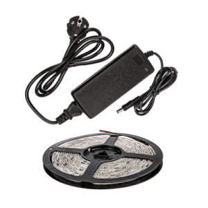 Набор светодиодная лента LS 35CW-60/33-5-AP 60LED 24Вт IP33 6000K холодный белый 5м, адаптер IN HOME | код 4690612023069 | IN HOME Набор светодиодная лента LS 35CW-60/33-5-AP 60LED 24Вт IP33 6000K холодный белый 5м, адаптер IN HOME | код 4690612023069 | IN HOME