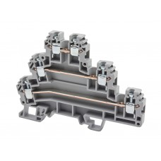 324 100, Клеммник 3-х ярусный 2,5мм.кв. (бежевый), PUK3 | код 0.0.0.3.24100 | KLEMSAN 324 100, Клеммник 3-х ярусный 2,5мм.кв. (бежевый), PUK3 | код 0.0.0.3.24100 | KLEMSAN