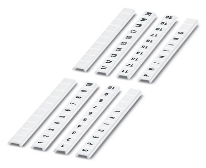 Планка Zack ZBF 6,QR:FORTL.ZAHLEN 81-90 | код 0808765:0081 | PHOENIX CONTACT