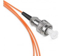 Патч-корд оптический LANMASTER, LSZH, симплексный, FC/PC-FC/PC, MM 50/125, 5.0 м | код LAN-FC-FC/OM2-5.0 | LANMASTER