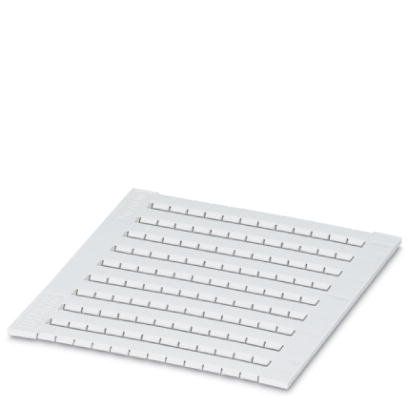 Маркировочный лист Zack, плоский ZBFM 5/WH:UNBEDRUCKT | код 0803595 | PHOENIX CONTACT