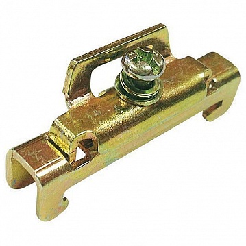 Ограничитель на DIN-рейку (металл) 1 винт | код. SQ0804-0022 | TDM Ограничитель на DIN-рейку (металл) 1 винт | код. SQ0804-0022 | TDM