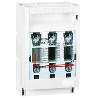 Разъединитель SPX с ножевыми контактами - монтаж на распределительную шину - 125 A - 000 - 1,5-50 мм² | код 605201 | Legrand