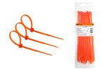 Хомут нейлоновый 3.6х200мм (оранжевый) (25 штук) TDM | код SQ0515-0367 | TDM