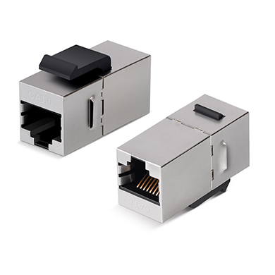 Cabeus CA-KJ-8p8c-C6-SH Проходной адаптер формата Keystone, RJ45-RJ45 (8p8c), категория 6, экранированный | код 9682c | Cabeus Cabeus CA-KJ-8p8c-C6-SH Проходной адаптер формата Keystone, RJ45-RJ45 (8p8c), категория 6, экранированный | код 9682c | Cabeus