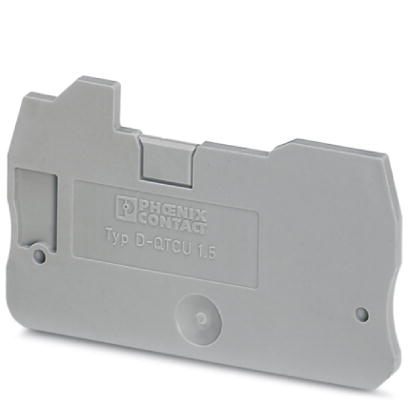 Концевая крышка D-QTCU 1,5 | код 3206283 | PHOENIX CONTACT Концевая крышка D-QTCU 1,5 | код 3206283 | PHOENIX CONTACT