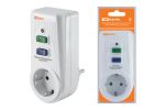 Устройство защитного отключения УЗО-Р-IP40-16-30 (в розетку) 16А 30мА IP40 TDM | код SQ1512-0002 | TDM