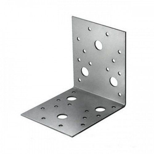 Уголок крепежный равносторонний 80х50х50x2 мм, оцинкованный - накл. Tech-Krep | код 142002 | Tech-KREP Уголок крепежный равносторонний 80х50х50x2 мм, оцинкованный - накл. Tech-Krep | код 142002 | Tech-KREP