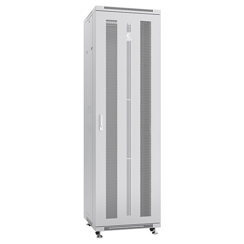 Cabeus ND-05C-42U60/100 Шкаф монтажный телекоммуникационный 19 напольный для распределительного и серверного оборудования 42U 600x1000x2055mm (ШхГхВ) передняя и задняя перфорированные двери, ручка с замком, цвет серый (RAL 7035) | код 7205c (0) Брен Cabeus ND-05C-42U60/100 Шкаф монтажный телекоммуникационный 19 напольный для распределительного и серверного оборудования 42U 600x1000x2055mm (ШхГхВ) передняя и задняя перфорированные двери, ручка с замком, цвет серый (RAL 7035) | код 7205c (0) Брен