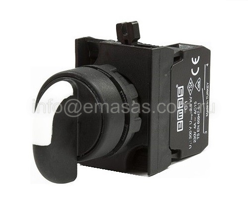 CP100S21 Переключатель 0-1 без фиксации (1НО) | код CP100S21 | EMAS CP100S21 Переключатель 0-1 без фиксации (1НО) | код CP100S21 | EMAS