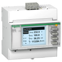 Поверенный измеритель мощности PM3255 2DI/2DO, RS-485 | код METSEPM3255RU | SCHNEIDER ELECTRIC