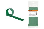Хомут-липучка ХЛ 16х210 мм зеленый (20 шт) TDM | код SQ0515-0712 | TDM