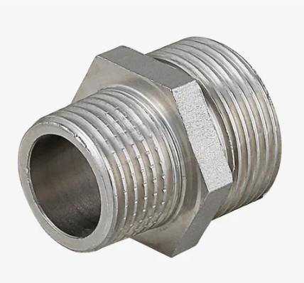 Ниппель НН 1'1/4х1' переходной, никелированный | код BFN-002-211 | Aquadeel