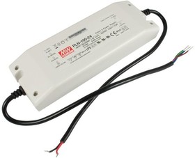 Источник питания AC-DC, 96Вт, IP64, вход 90…264В AC, 47…63Гц , ККМ, выход 24В рег.-15%/4A, рег. 3...-25%, изоляция 4250В AC, в кожухе 200х70,5х35мм, -30…+50С | код PLN-100-24 | MeanWell Источник питания AC-DC, 96Вт, IP64, вход 90…264В AC, 47…63Гц , ККМ, выход 24В рег.-15%/4A, рег. 3...-25%, изоляция 4250В AC, в кожухе 200х70,5х35мм, -30…+50С | код PLN-100-24 | MeanWell