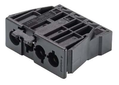 Вилочный разъем в панель, 4 полюса, пружинная фиксация, номинальные характеристики: 250/400V, 20A, цвет: черный, серия gesis GST18i4 | код 92.042.9658.1 | Wieland Вилочный разъем в панель, 4 полюса, пружинная фиксация, номинальные характеристики: 250/400V, 20A, цвет: черный, серия gesis GST18i4 | код 92.042.9658.1 | Wieland