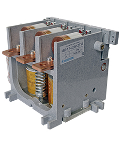 Контактор вакуумный КВТ-1,14-2,5/125-3 У3, трёхполюсный, 125А, 220В DC, 3з+4р, нереверсивный, без реле (ЭТ) | код ET003601 | Электротехник Контактор вакуумный КВТ-1,14-2,5/125-3 У3, трёхполюсный, 125А, 220В DC, 3з+4р, нереверсивный, без реле (ЭТ) | код ET003601 | Электротехник