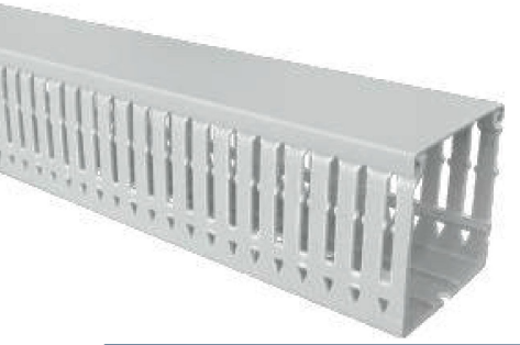 Кабельный канал перфорированный с крышкой (4мм) 40X25мм, серый цвет, 1 м | код CWD4025-4 | CETINKAYA PANO Кабельный канал перфорированный с крышкой (4мм) 40X25мм, серый цвет, 1 м | код CWD4025-4 | CETINKAYA PANO