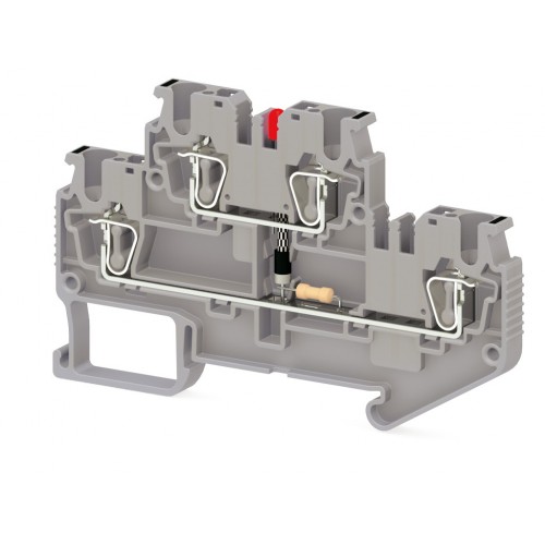 311 439, Пружинная клемма серии SRD 2,5-2FLD-110VDC (Серый) | код 0.0.0.3.11439 | KLEMSAN 311 439, Пружинная клемма серии SRD 2,5-2FLD-110VDC (Серый) | код 0.0.0.3.11439 | KLEMSAN