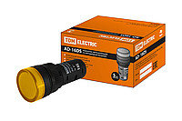 Лампа AD-16DS(LED)матрица d16мм желтый 36В AC/DC TDM | код SQ0702-0062 | TDM