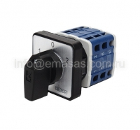 Переключатель управл. двигателем трехфазный (1-0-2) 80А | код PSA080MS334S | EMAS