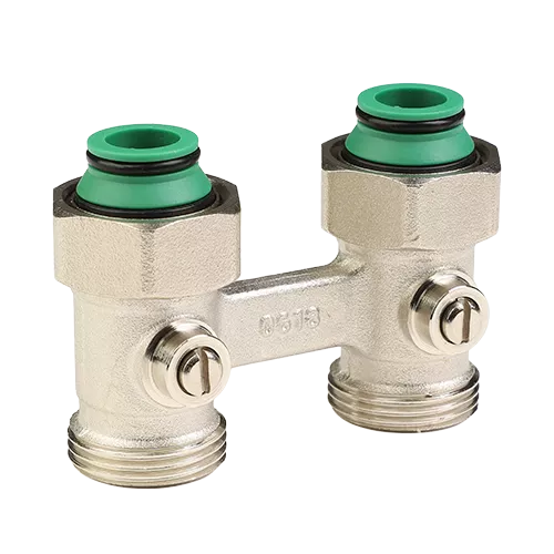 Узел нижнего подключения с шаровым затвором прямой 3/4'x3/4' | код Р0000101533 | Oasis