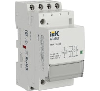 ARMAT Контактор модульный KMR 25А 230В AC 4НЗ IEK | код AR-KMR10-025-04-230 | IEK
