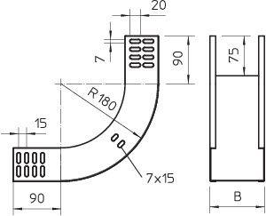 Вертикальный угол 90 град. внутренний 60x300 | код 7007017 | OBO Bettermann Вертикальный угол 90 град. внутренний 60x300 | код 7007017 | OBO Bettermann