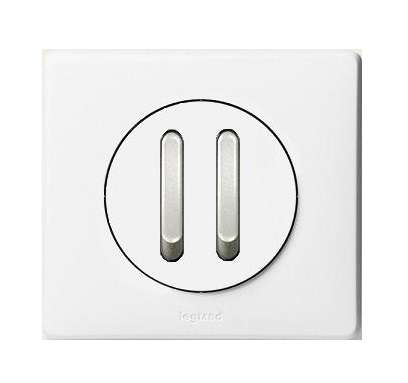 Панель лицевая Celiane для выкл. сл. кость | код 66207 | Legrand Панель лицевая Celiane для выкл. сл. кость | код 66207 | Legrand