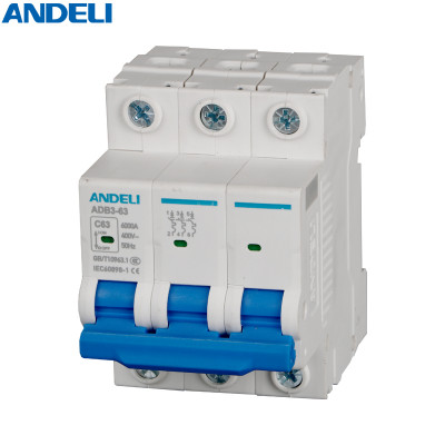 Авт. выкл. пос.тока ADB3-63DC 4P C1A DC500В 6kA (R)(ANDELI) | код ADL01-1003 | ANDELI Авт. выкл. пос.тока ADB3-63DC 4P C1A DC500В 6kA (R)(ANDELI) | код ADL01-1003 | ANDELI