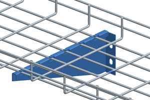 Консоль универсальная для лотка шириной 150мм | код LAN-MT-BS150-EZ | LANMASTER Консоль универсальная для лотка шириной 150мм | код LAN-MT-BS150-EZ | LANMASTER