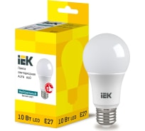 Лампа LED ALFA A60 шар 12Вт 230В 4000К E27 | код LLA-A60-12-230-40-E27 | IEK