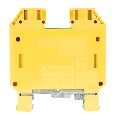 Заземляющая клемма, тип фиксации провода: винтовой, номинальное сечение: 35 мм кв., 800V, ширина: 16 мм, цвет: желто-зеленый, тип монтажа: DIN 35 | код 57.535.9055.0 | Wieland Заземляющая клемма, тип фиксации провода: винтовой, номинальное сечение: 35 мм кв., 800V, ширина: 16 мм, цвет: желто-зеленый, тип монтажа: DIN 35 | код 57.535.9055.0 | Wieland