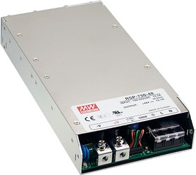 Источник питания AC-DC, 750Вт, ККМ, вход 90…264V AC, 47…63Гц /127…370В DC, выход 15В/50A, рег. вых 13.5…16В, эл. рег. 40…110% Uном./Iном., изоляция 3000В AC, в корпусе 295х127х41мм, -30…+70С | код RSP-750-15 | MeanWell Источник питания AC-DC, 750Вт, ККМ, вход 90…264V AC, 47…63Гц /127…370В DC, выход 15В/50A, рег. вых 13.5…16В, эл. рег. 40…110% Uном./Iном., изоляция 3000В AC, в корпусе 295х127х41мм, -30…+70С | код RSP-750-15 | MeanWell