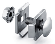 Соединитель проволочного лотка двойной 20 (крепежный комплект ) СПЛД20 (500 шт.) | код 040901 | OSTEC